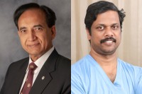 Moderators Dr. Jatin Shah and Dr. Krishnakumar Thankappan